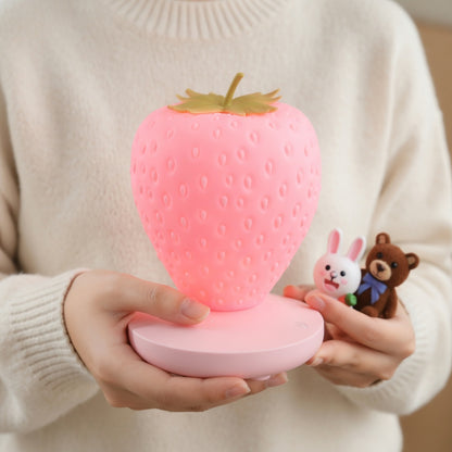 LED Strawberry Night Light for Kids' Bedrooms